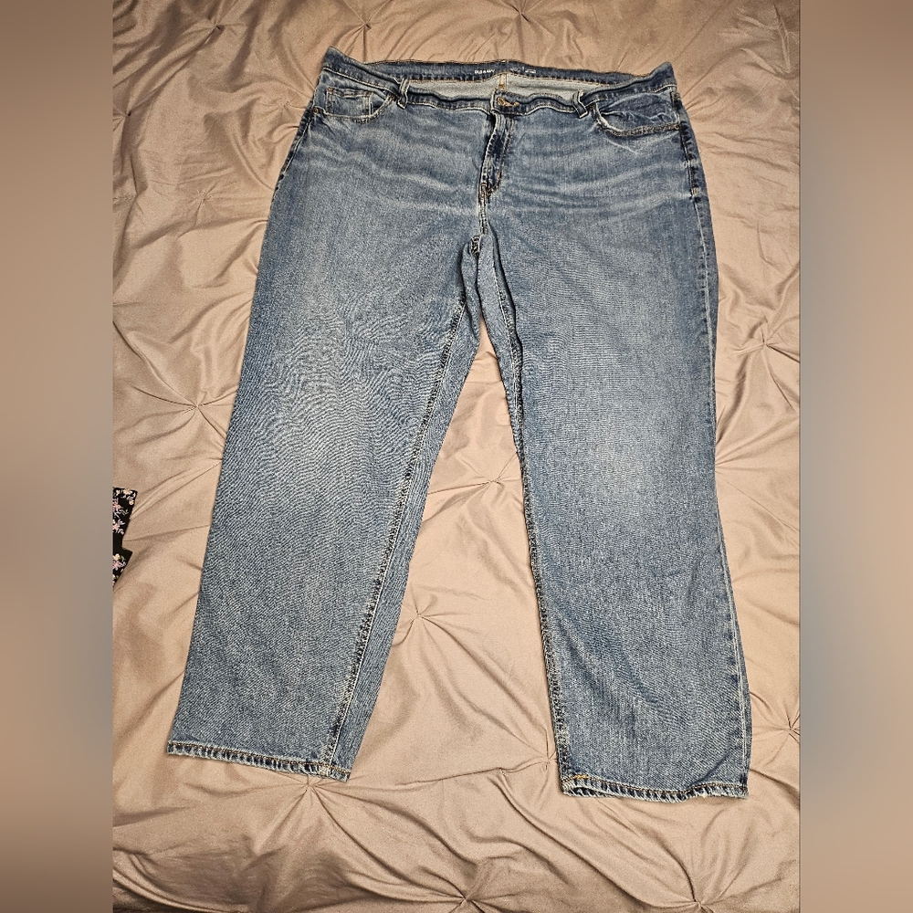 Old Navy Light Blue Boyfriend Jeans